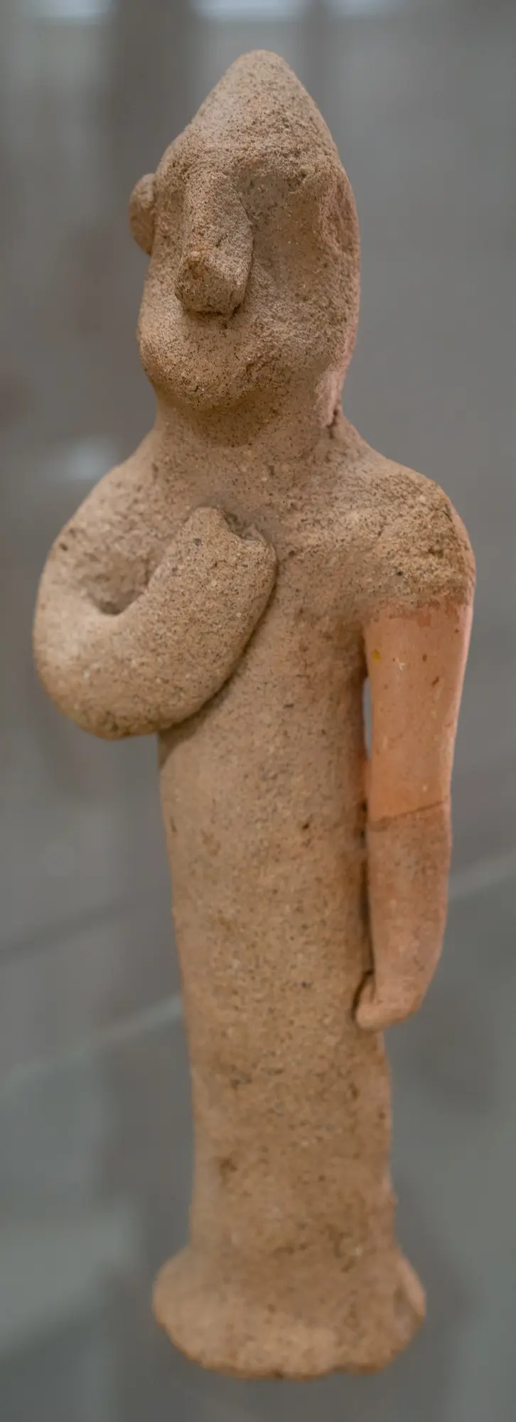 terracotta figurine, Geometric Cypriot statue