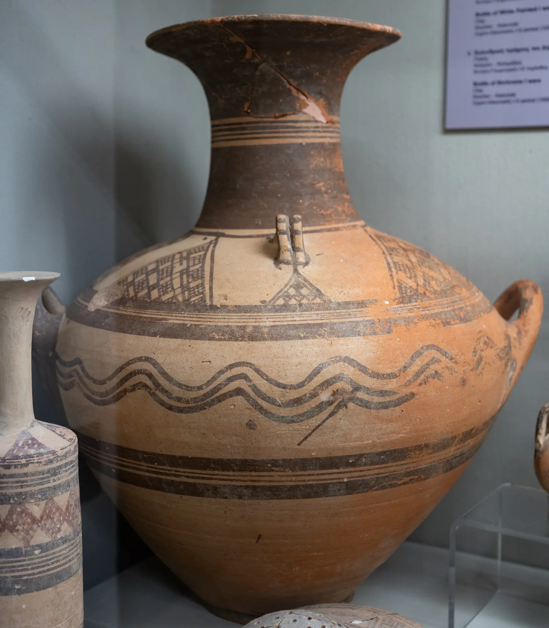 Narrow Necked Jar, Geometric Cypriot