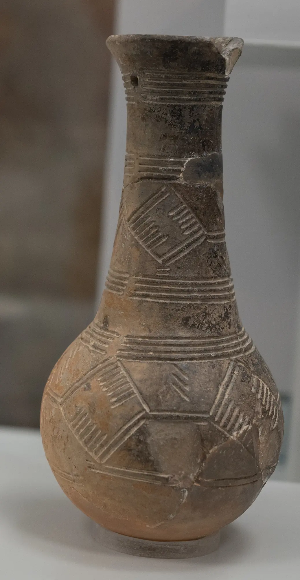 mottled jug, Early Bronze Age II Cypriot
