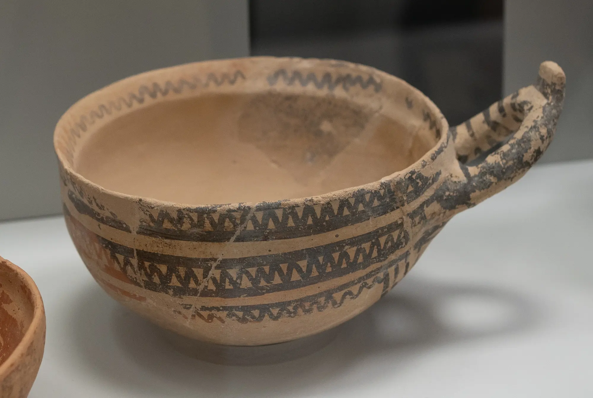 White Painted Dipper, Middle Bronze Age III Cypriot