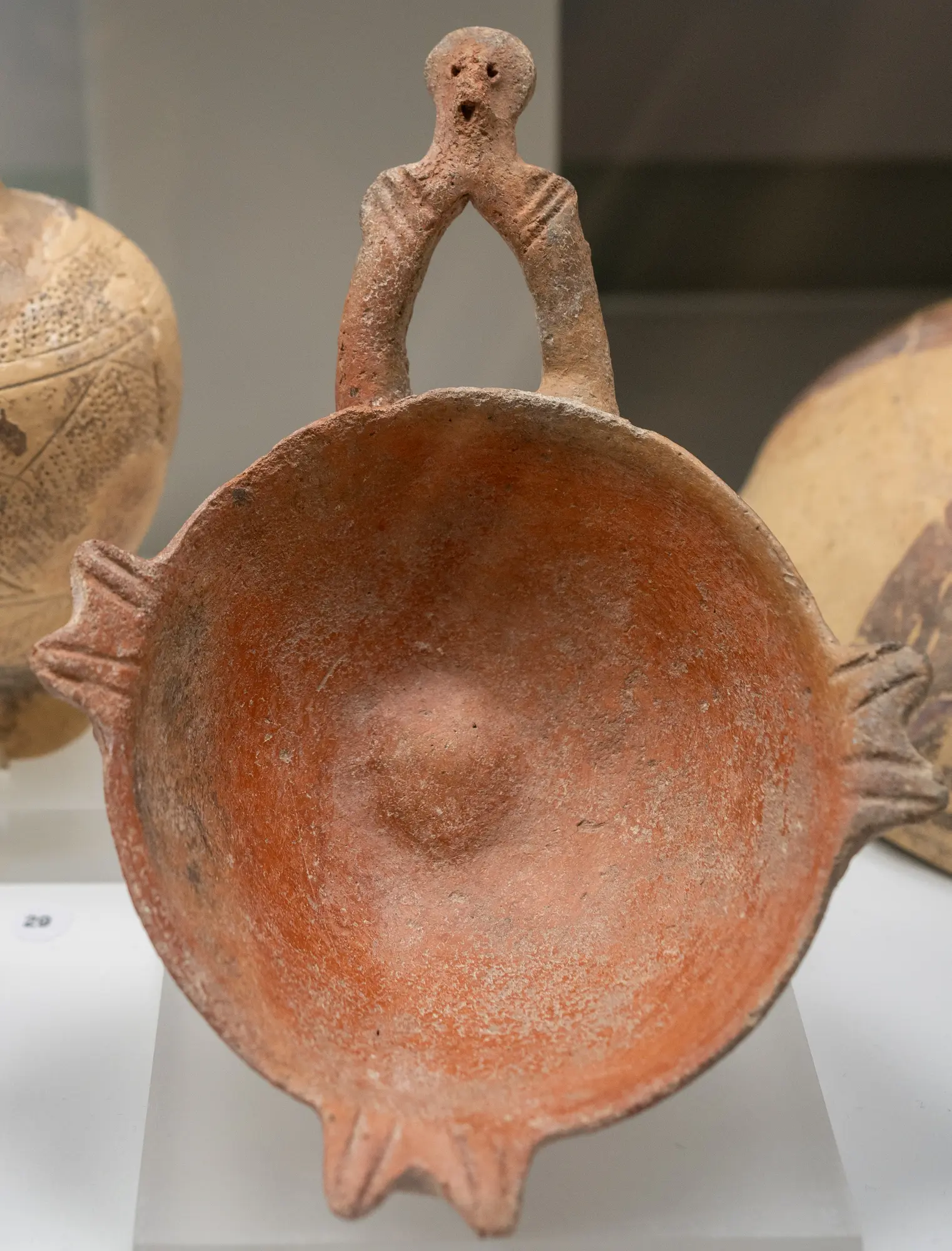Dipper with Anthropomorphic handle, Middle Bronze Age III Cypriot