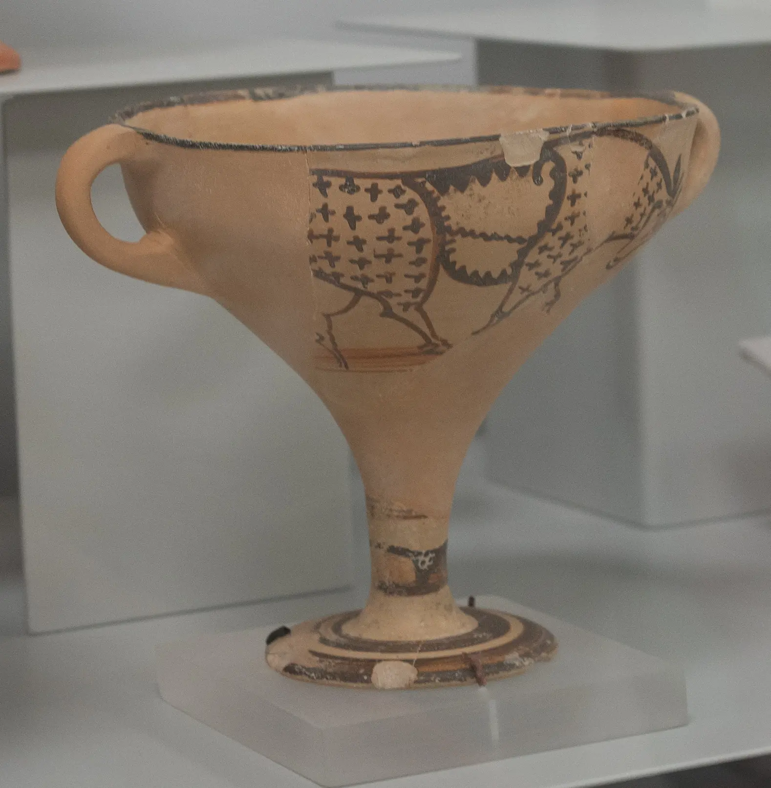 Free Field Kylix, Late Bronze Age II Cypriot bowl