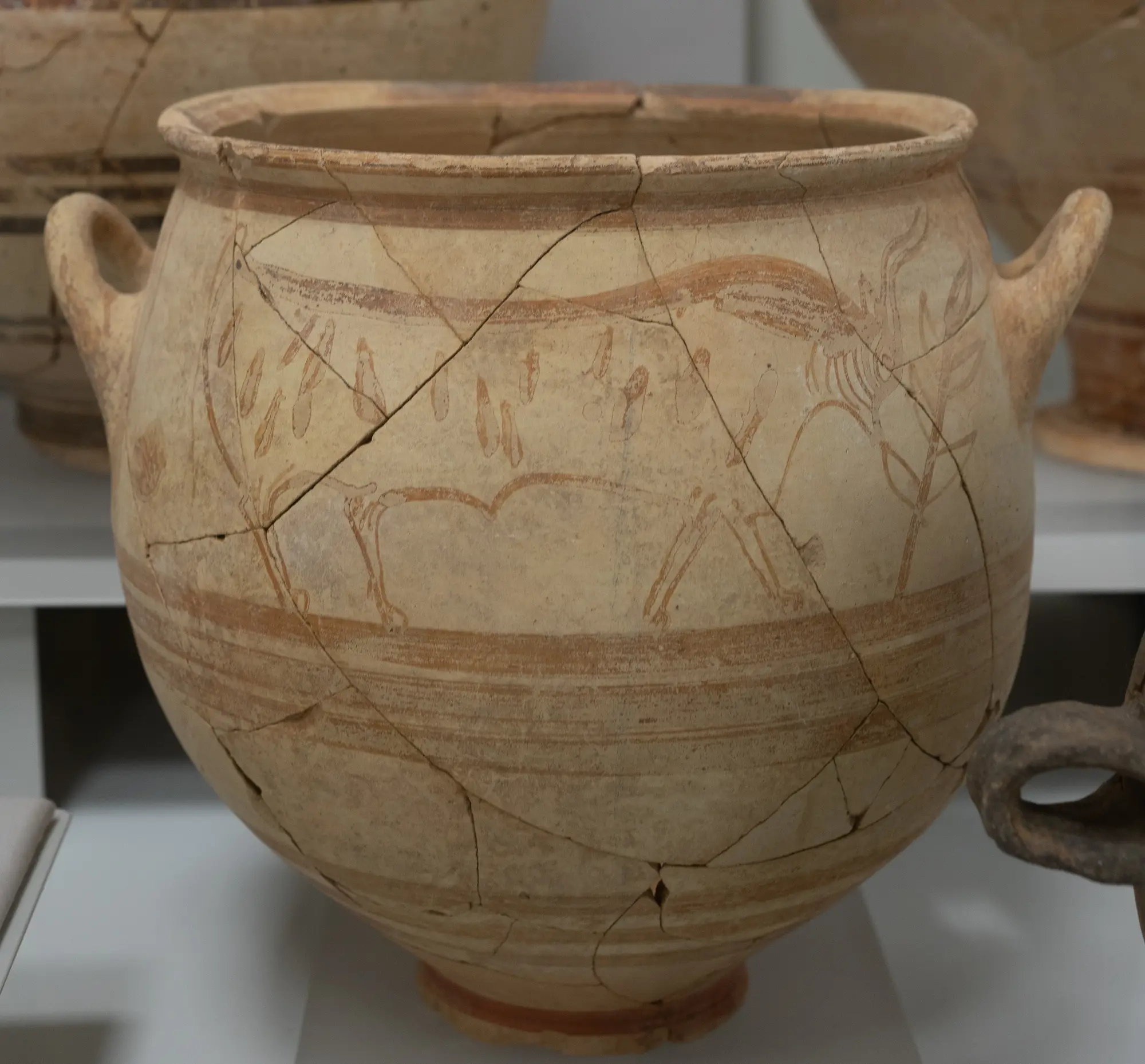 Free Field Jar, Late Bronze Age II Cypriot