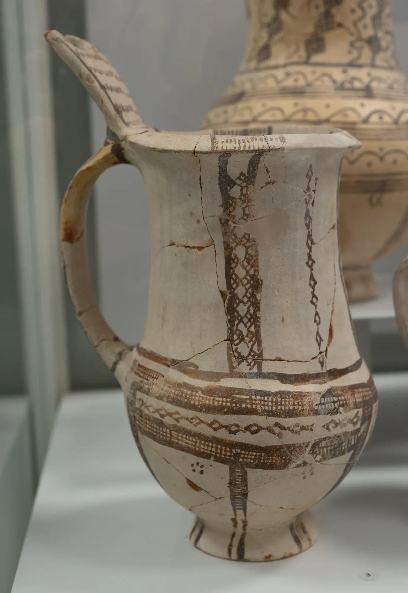 White Slip Tankard, Late Bronze Age II Cypriot jug