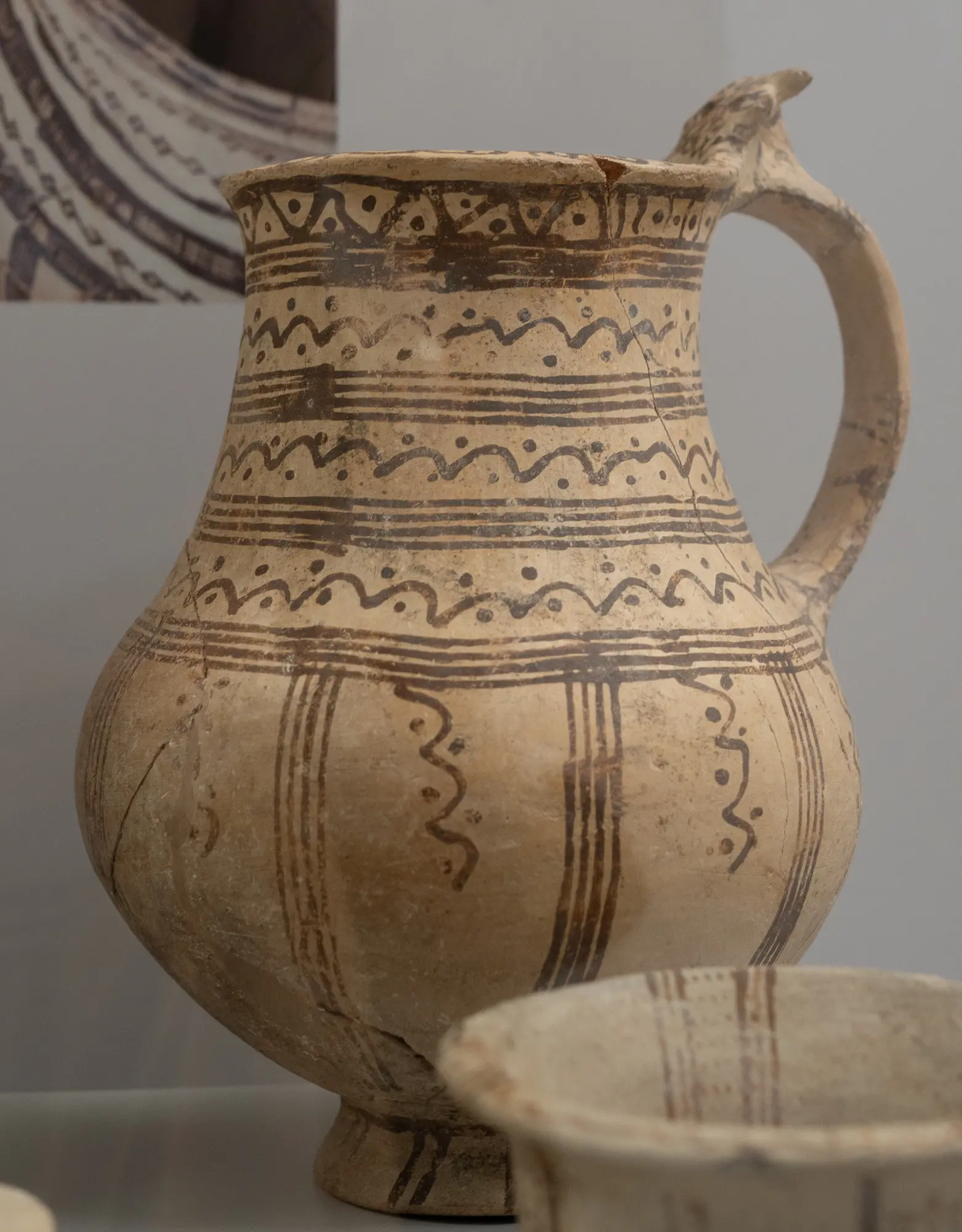 White Slip Tankard, Late Bronze Age II Cypriot jug