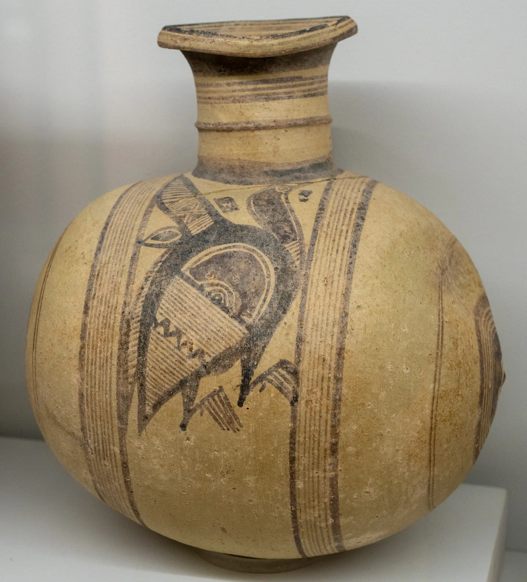 Free Field Barrel Jug, Archaic I Cypriot