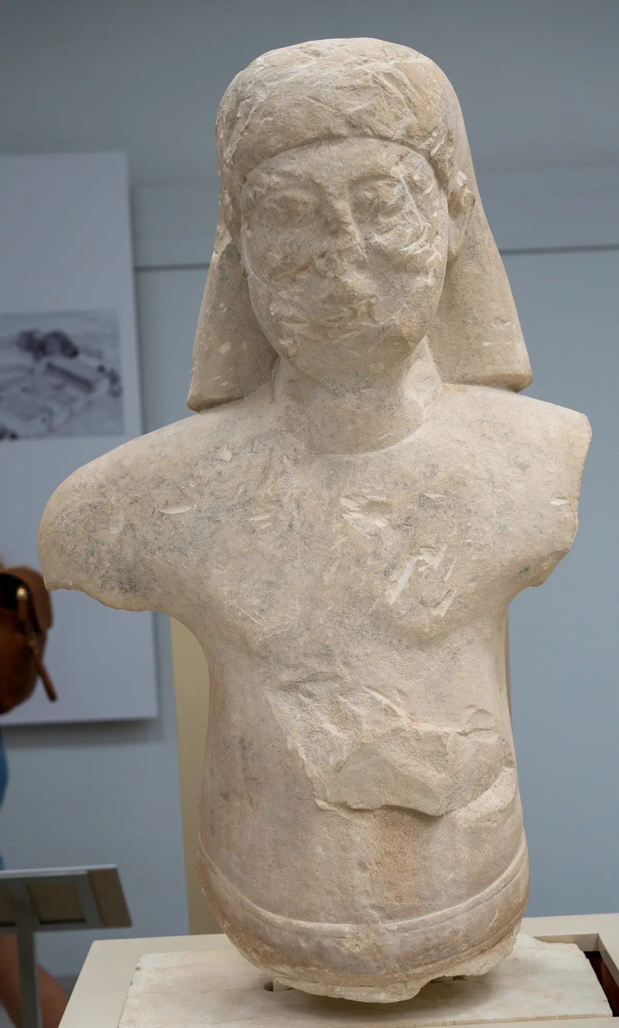 Limestone Statue, Archaic II Cypriot