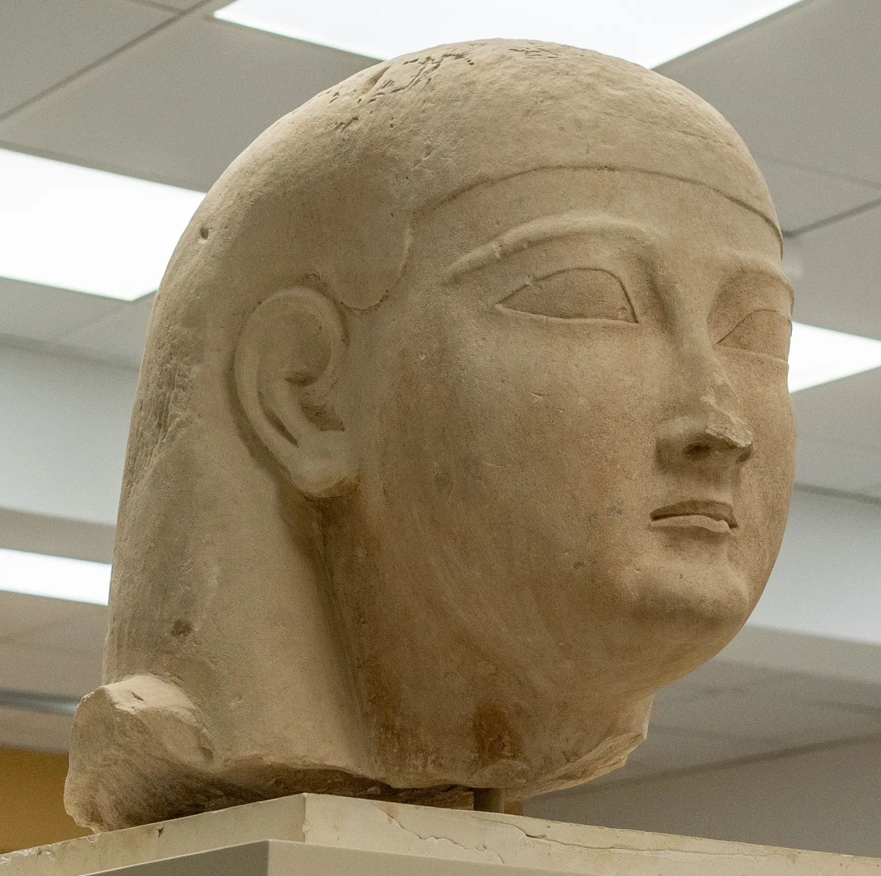 Limestone Statue, Archaic II Cypriot
