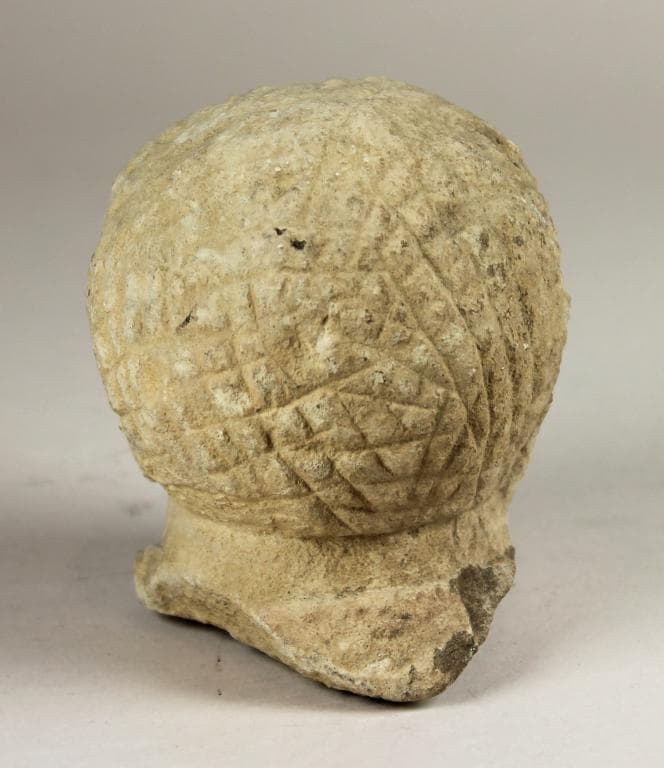 Head from a votive statuette, Archaic II Cypriot