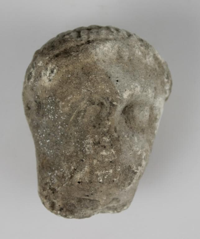 Head from a votive statue, Classical Cypriot