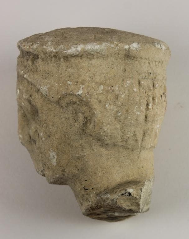 Head from a votive statuette, Hellenistic Cypriot