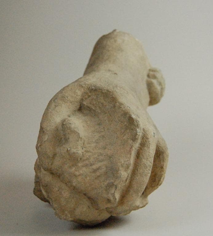 Hand from a statue on a head of a lion, Classical Cypriot