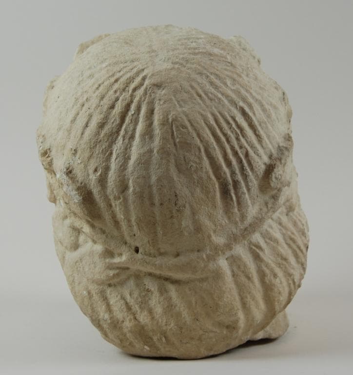 Head from a votive statue, Archaic II Cypriot