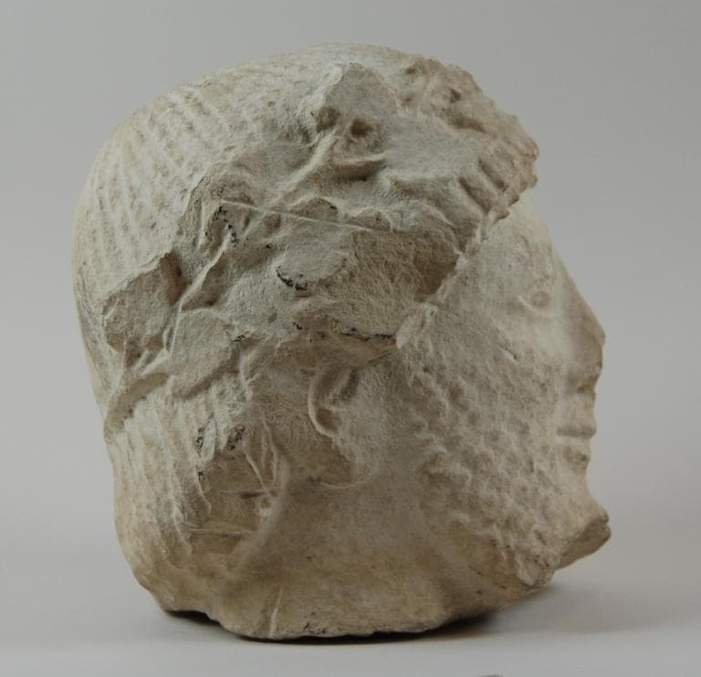 Head from a votive statue, Archaic II Cypriot