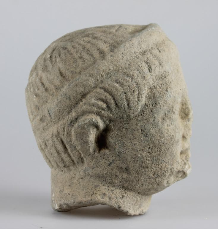 Head from a votive statue, Hellenistic Cypriot