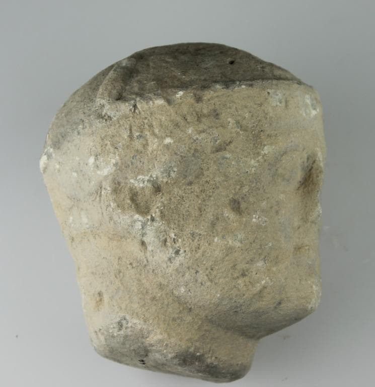 Head from a votive statuette, Hellenistic Cypriot