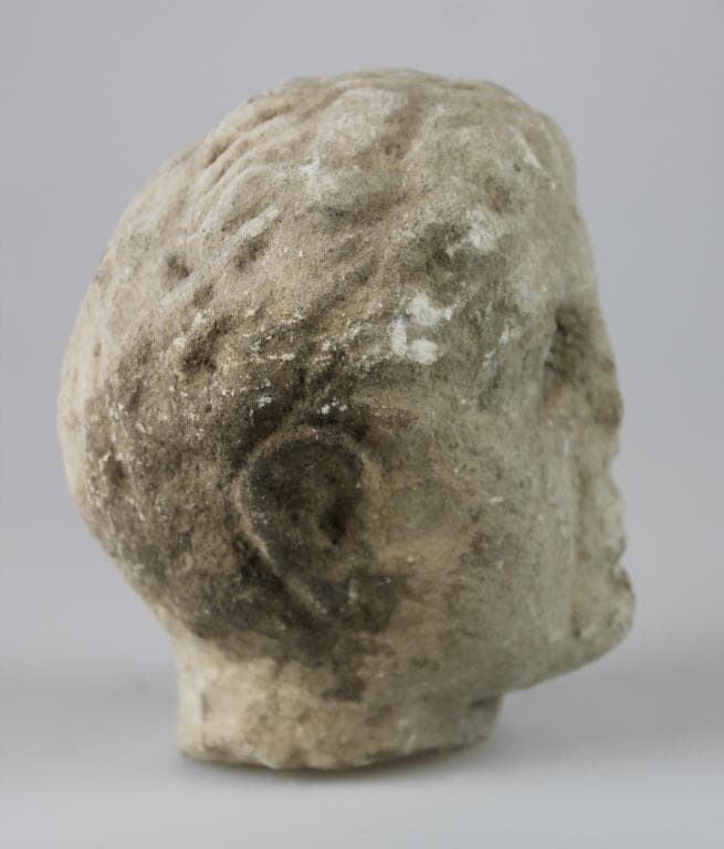 Head from a votive statue, Hellenistic Cypriot