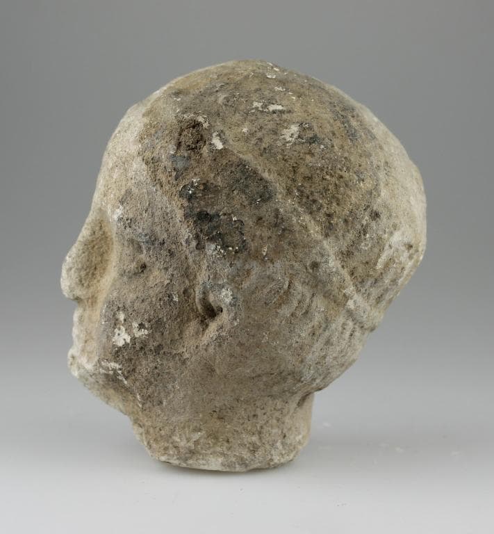 Head of a statuette, Hellenistic Cypriot