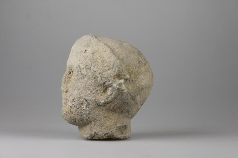 Head of votive statue, Classical Cypriot
