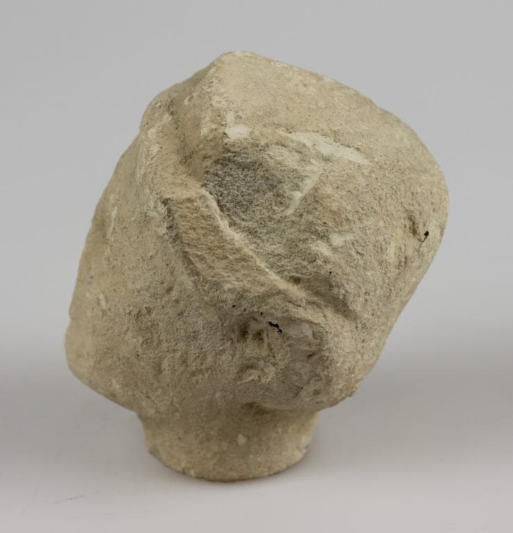 Head from a votive statue, Classical Cypriot