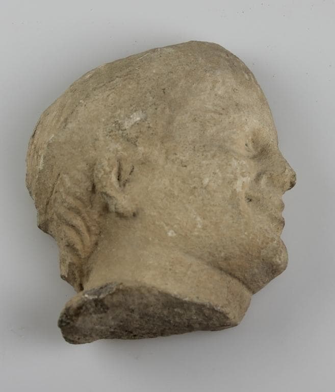 Head from a votive statue, Hellenistic Cypriot