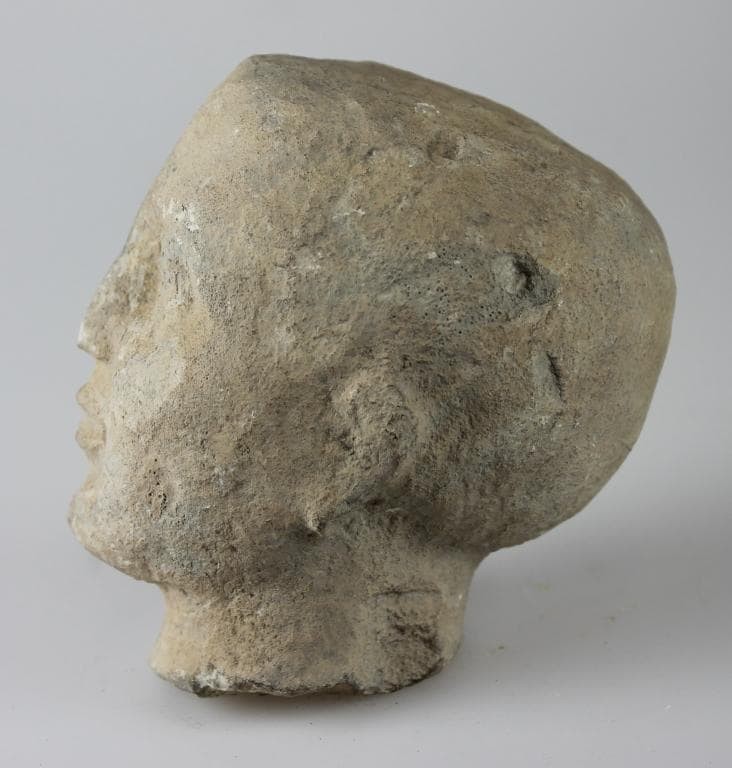 Head from a votive statue, Hellenistic Cypriot