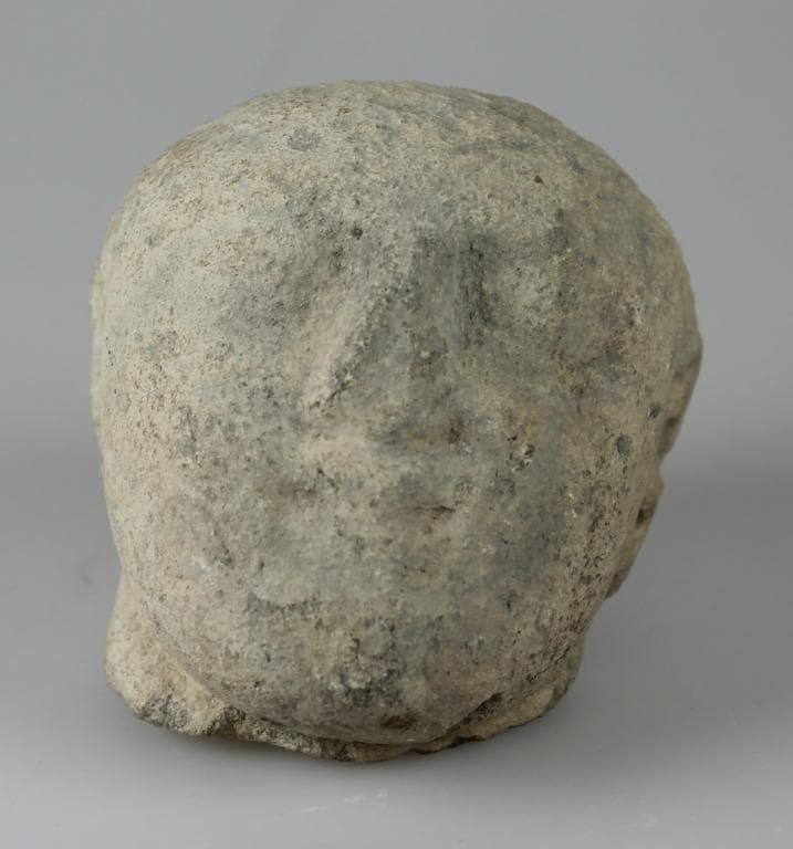 Head from a votive statue, Classical Cypriot