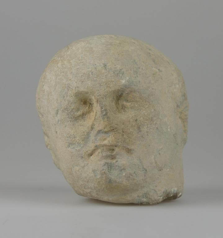 Head from a votive statuette, Hellenistic Cypriot