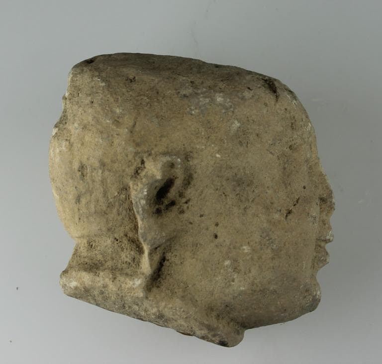 Head from a votive statue, Classical Cypriot