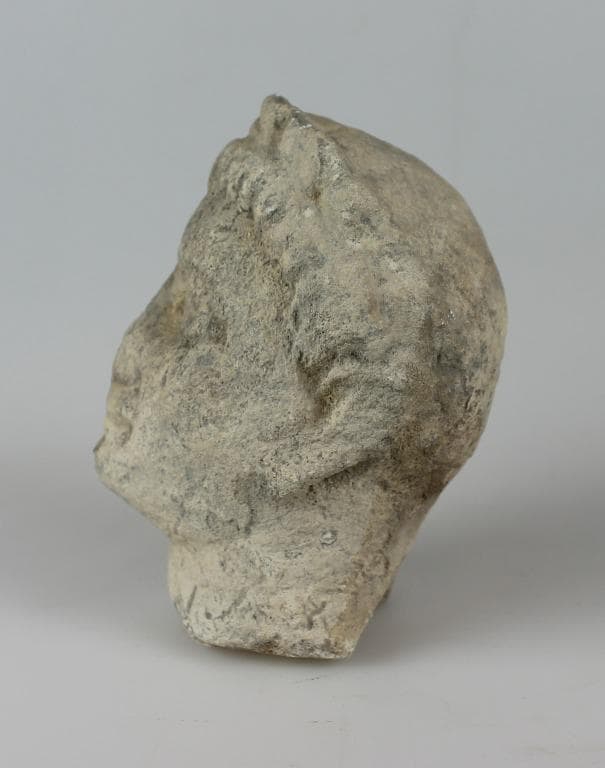 Head from a votive statue, Classical Cypriot