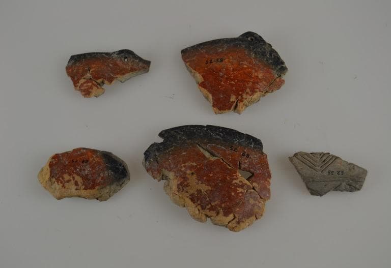 Sherds from a bowl, Early Bronze Age II Cypriot