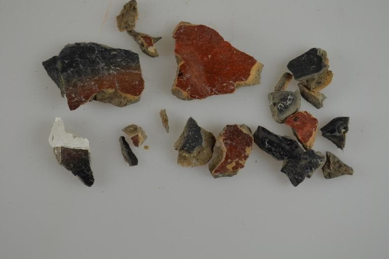 Sherds from a bowl, Early Bronze Age II Cypriot