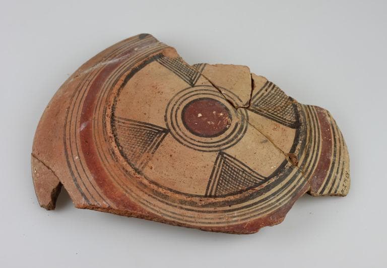 Plate, Geometric II Cypriot dish