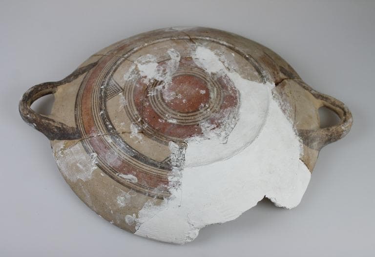Plate, Geometric II Cypriot dish