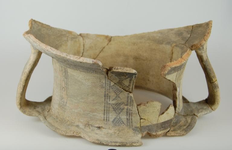 Large belly and neck amphora fragments, Geometric II Cypriot jar