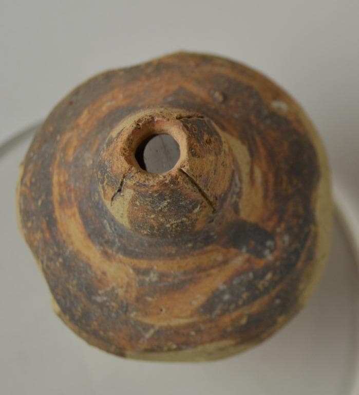 Fragment of a spout, Late Bronze Age III Cypriot jug