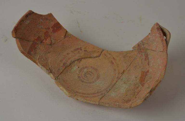 Fragment of a bowl, Late Bronze Age III Cypriot