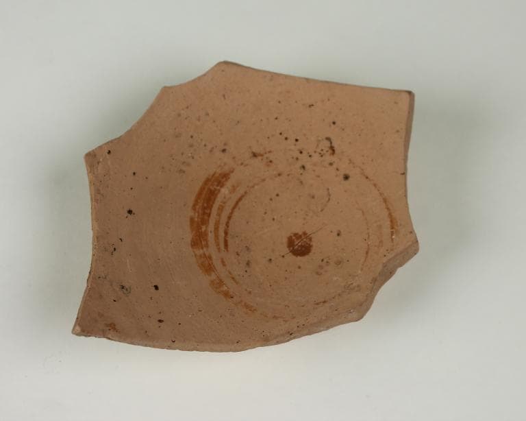 Base and body from a shallow bowl, Late Bronze Age III Cypriot