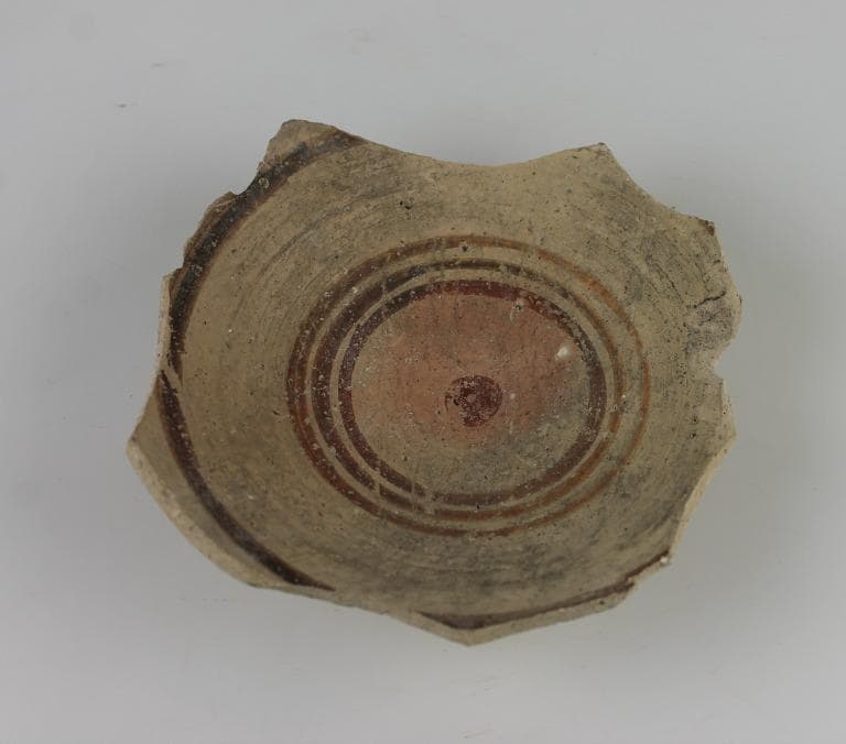 Fragment of a dish, Late Bronze Age III Cypriot