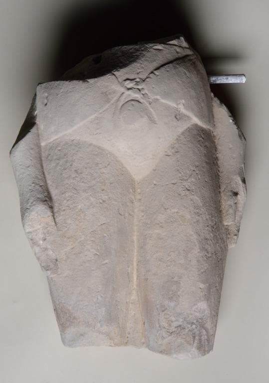 Lower part of a votive statue, Bronze Age Cypriot