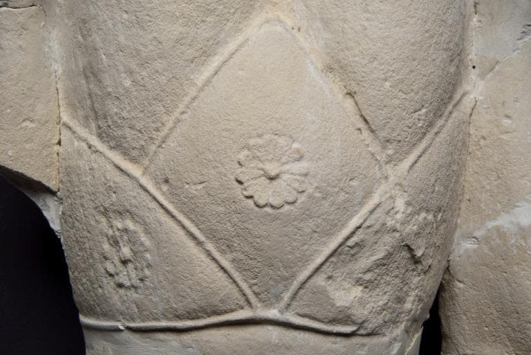 Lower part of a votive statue, Bronze Age Cypriot