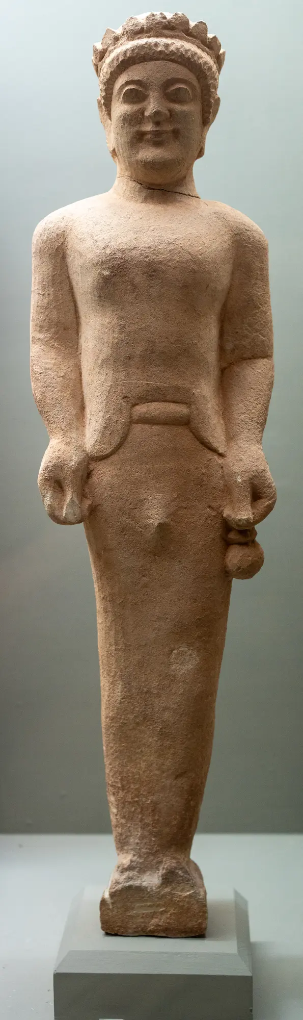 Limestone Statue, Archaic I Cypriot