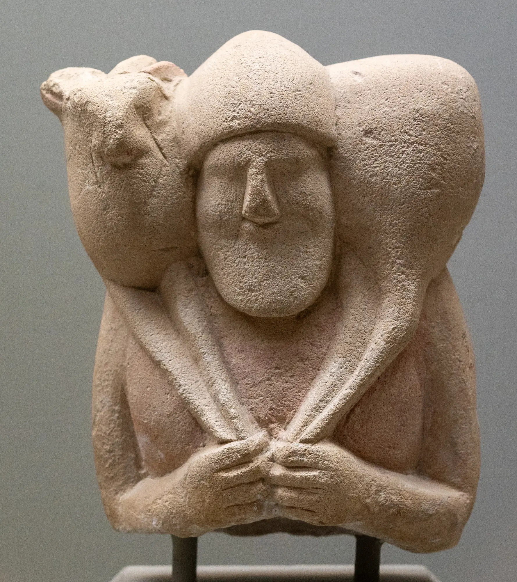 Limestone Statue, Archaic I Cypriot