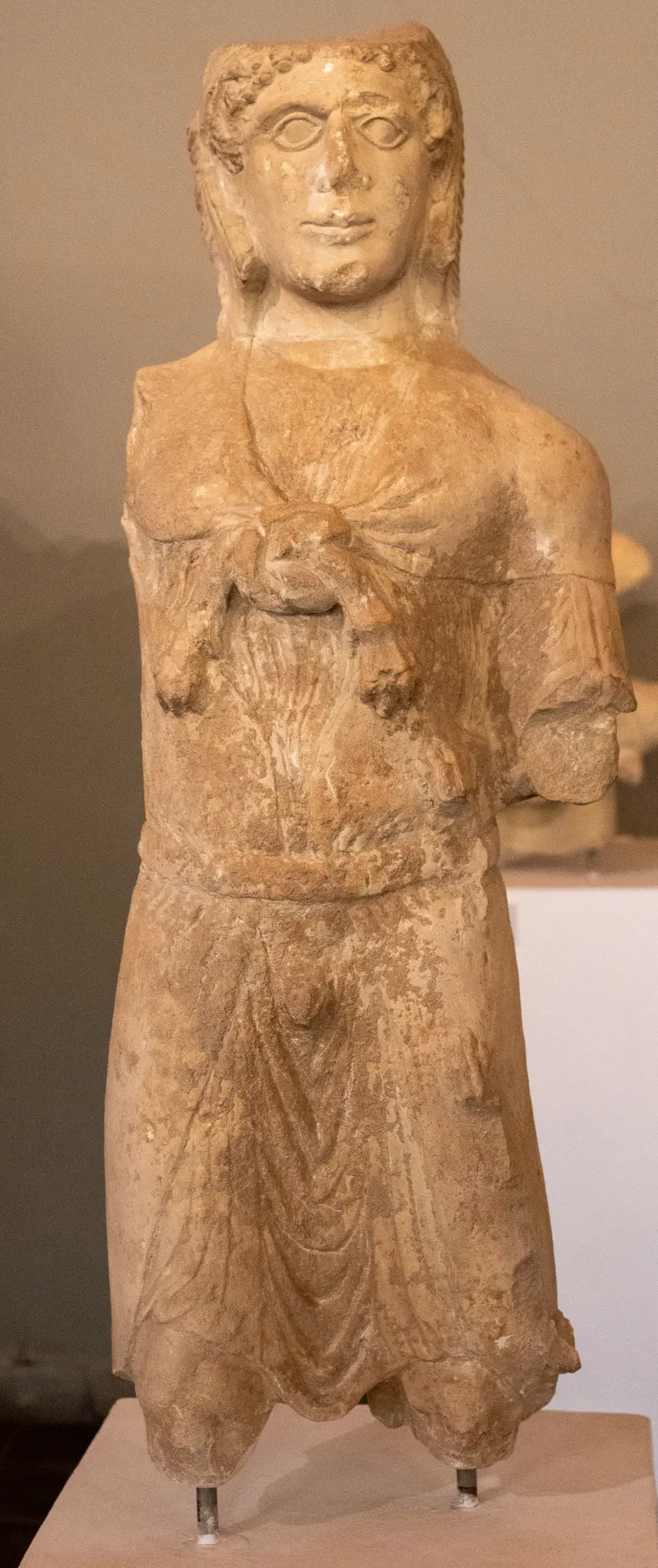 Statue of Melqart/Herakles, Archaic I Cypriot