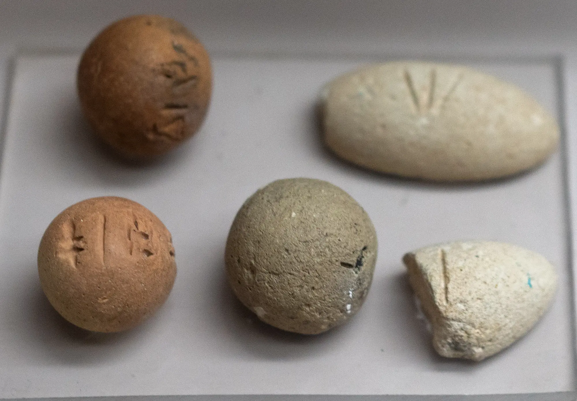 Cypro-Syllabic Inscribed Balls, Late Bronze Age II Cypriot