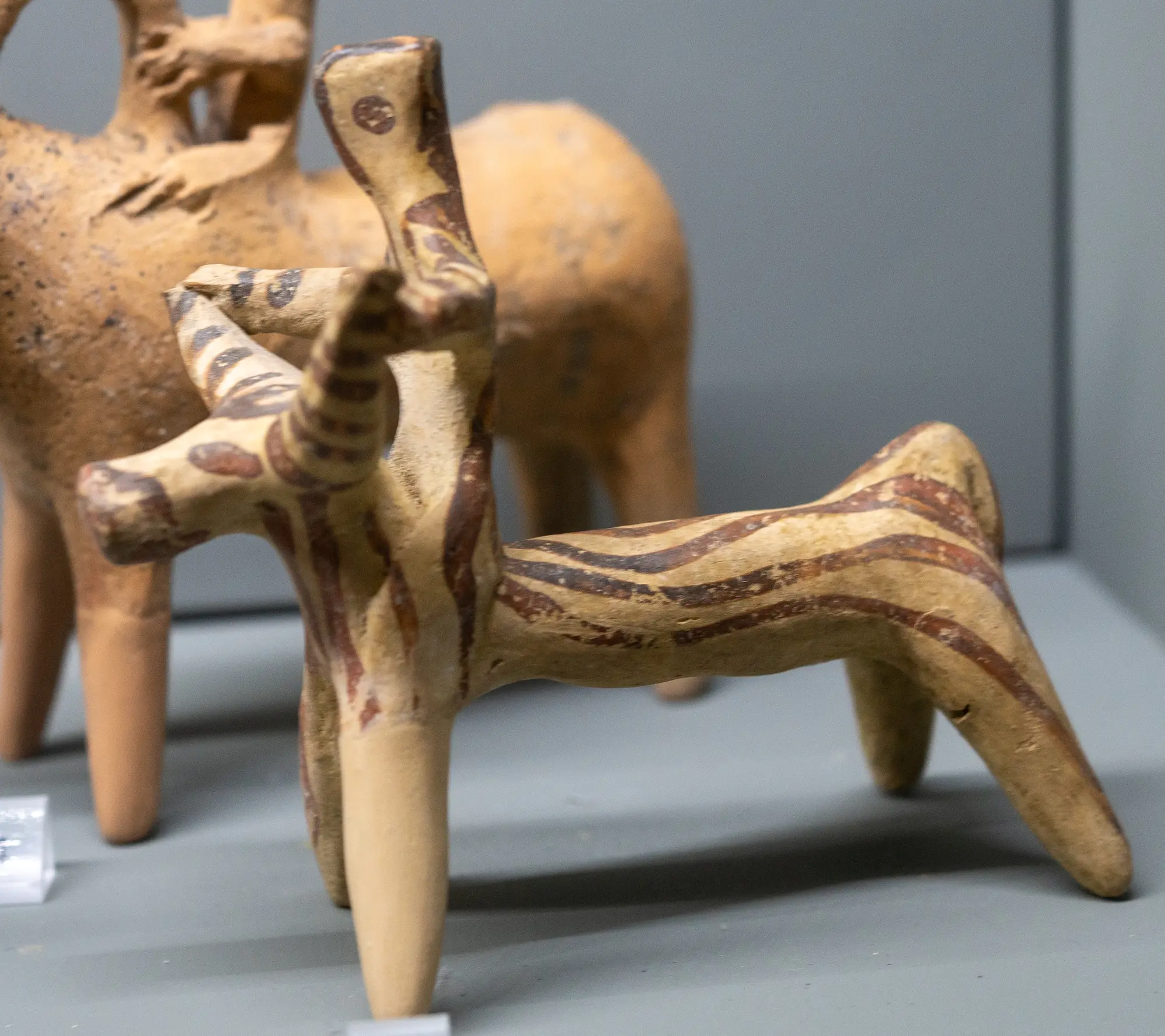 Assorted Terracotta Warriors, Geometric Cypriot statue
