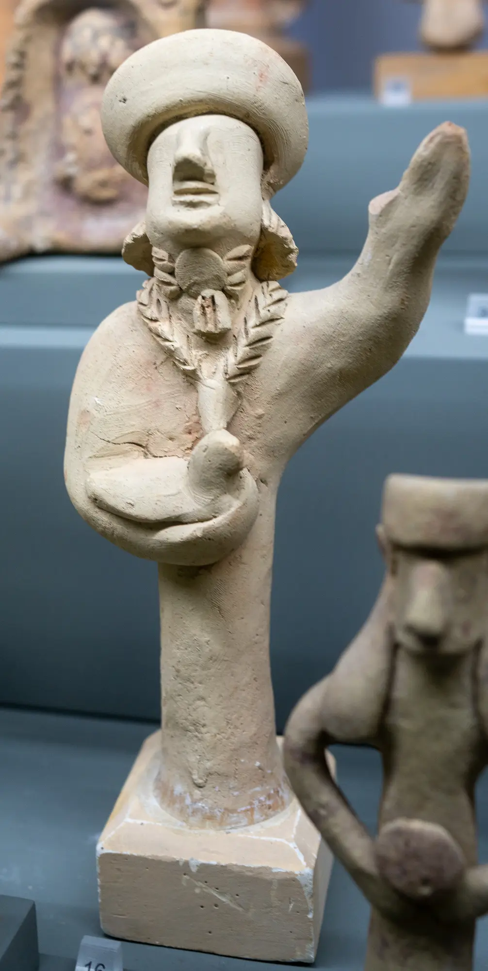 Terracotta Figurine, Geometric Cypriot statue