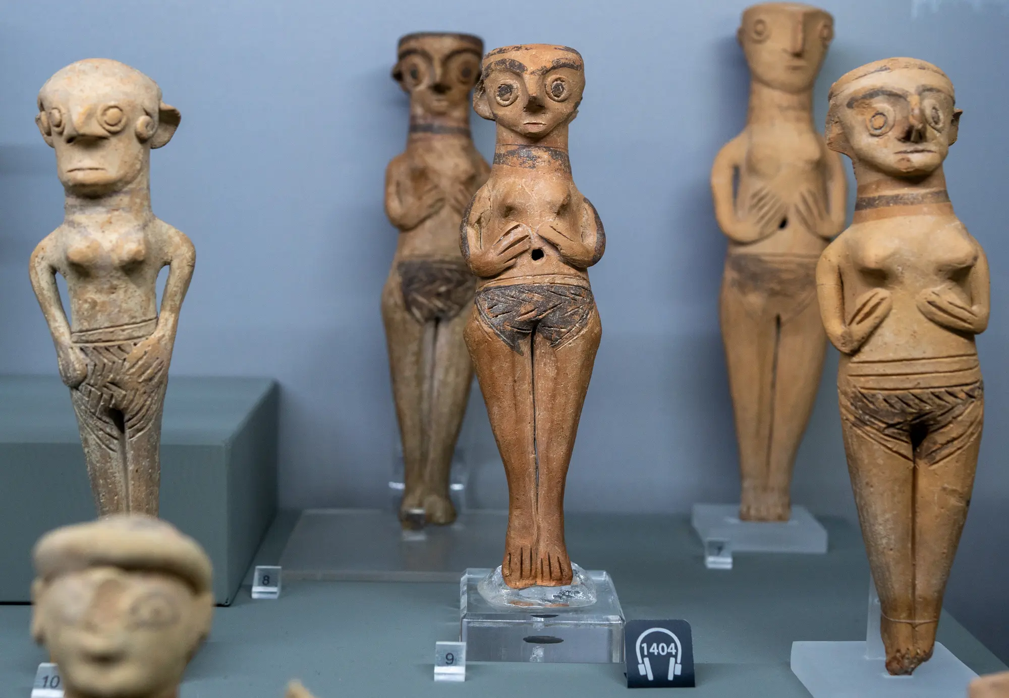 Assorted Astarte Figurines, Late Bronze Age II Cypriot statue