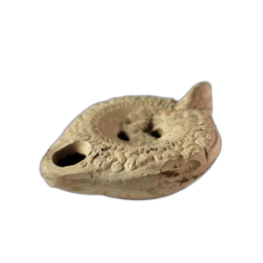 Oil lamp with horse motif, Roman Cypriot tool