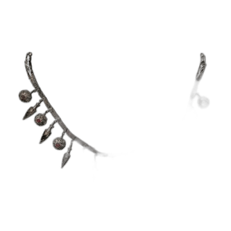 Necklace of pendants with dogs' head terminals, Hellenistic Cypriot